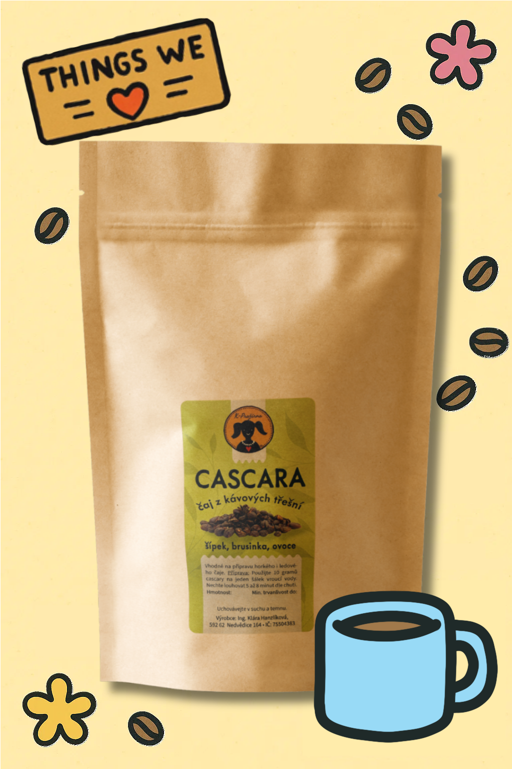 Cascara – čaj z kávových třešní