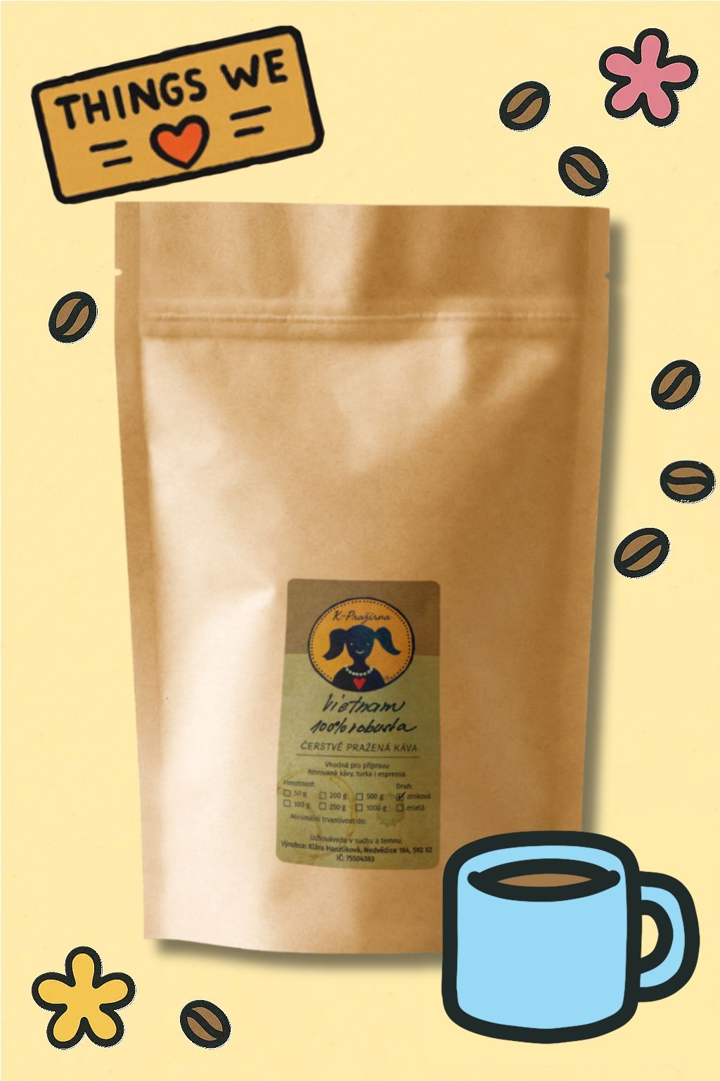 Vietnam – zrnková káva